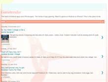 Tablet Screenshot of gametrender.net